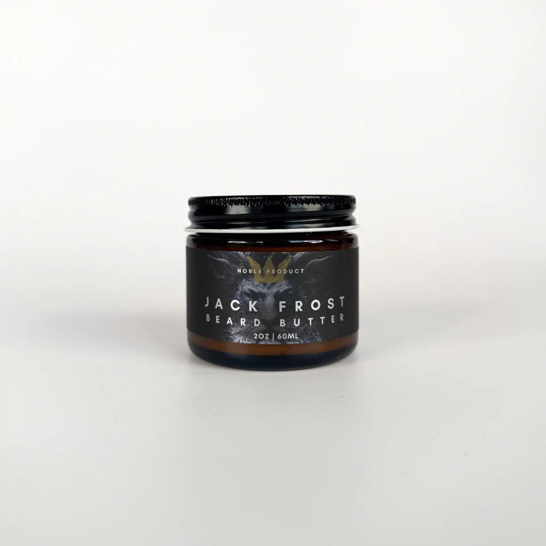 JACK FROST BEARD BUTTER | Conditioning | Peppermint & Hickory | 2 oz - Image 4