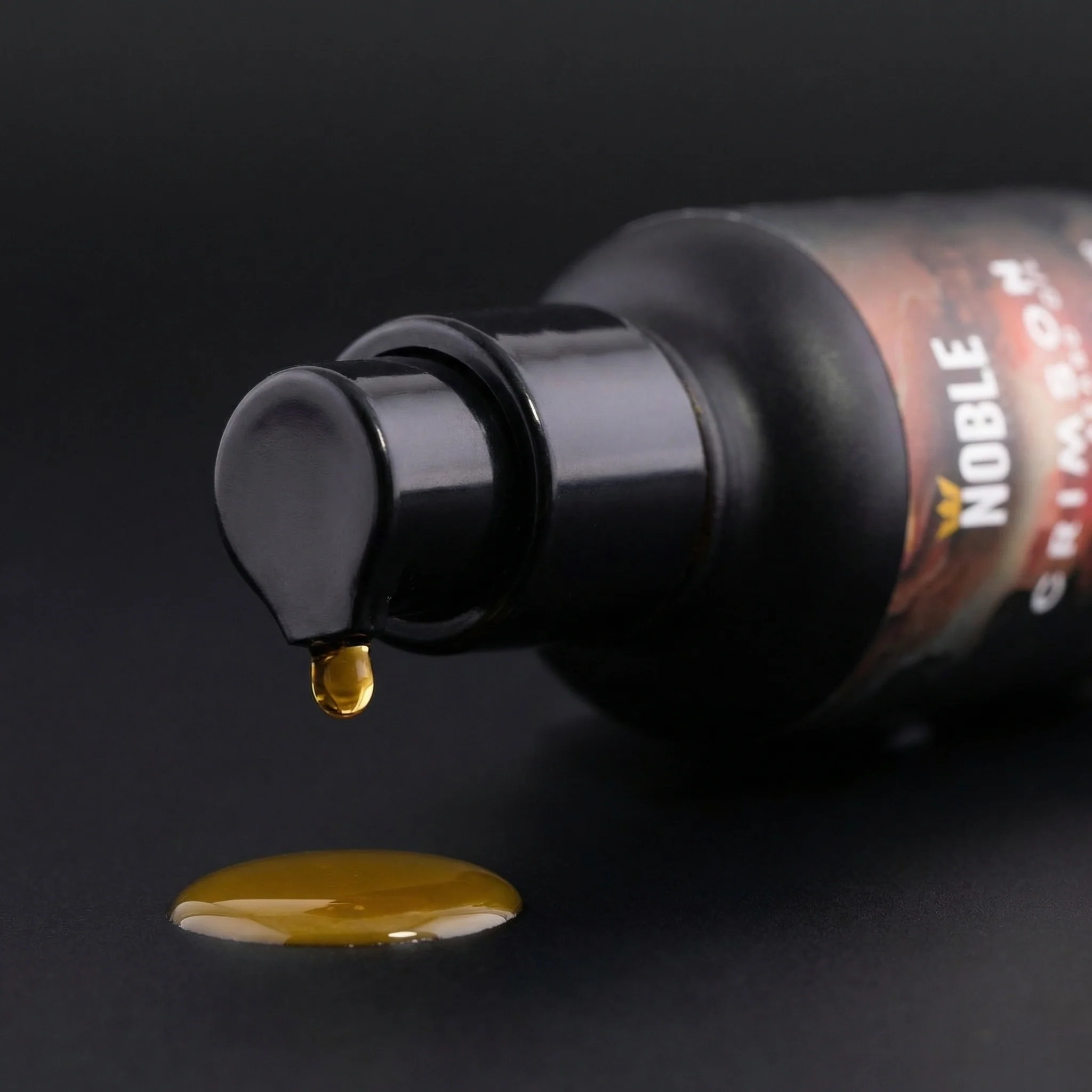 Crimson Beard Oil | 1 oz Lightweight Beard Oil | Dark Cherry Tobacco Cypriol Devilwood - Image 4