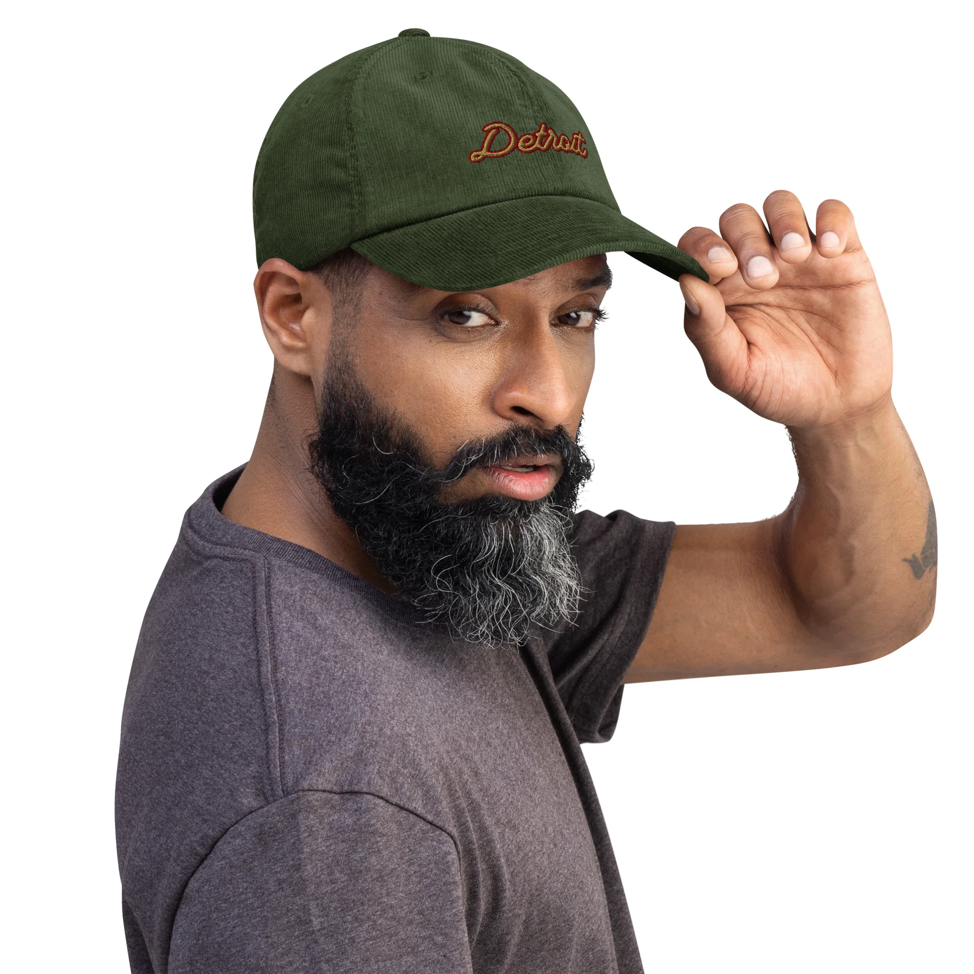 Detroit Corduroy hat - Image 9