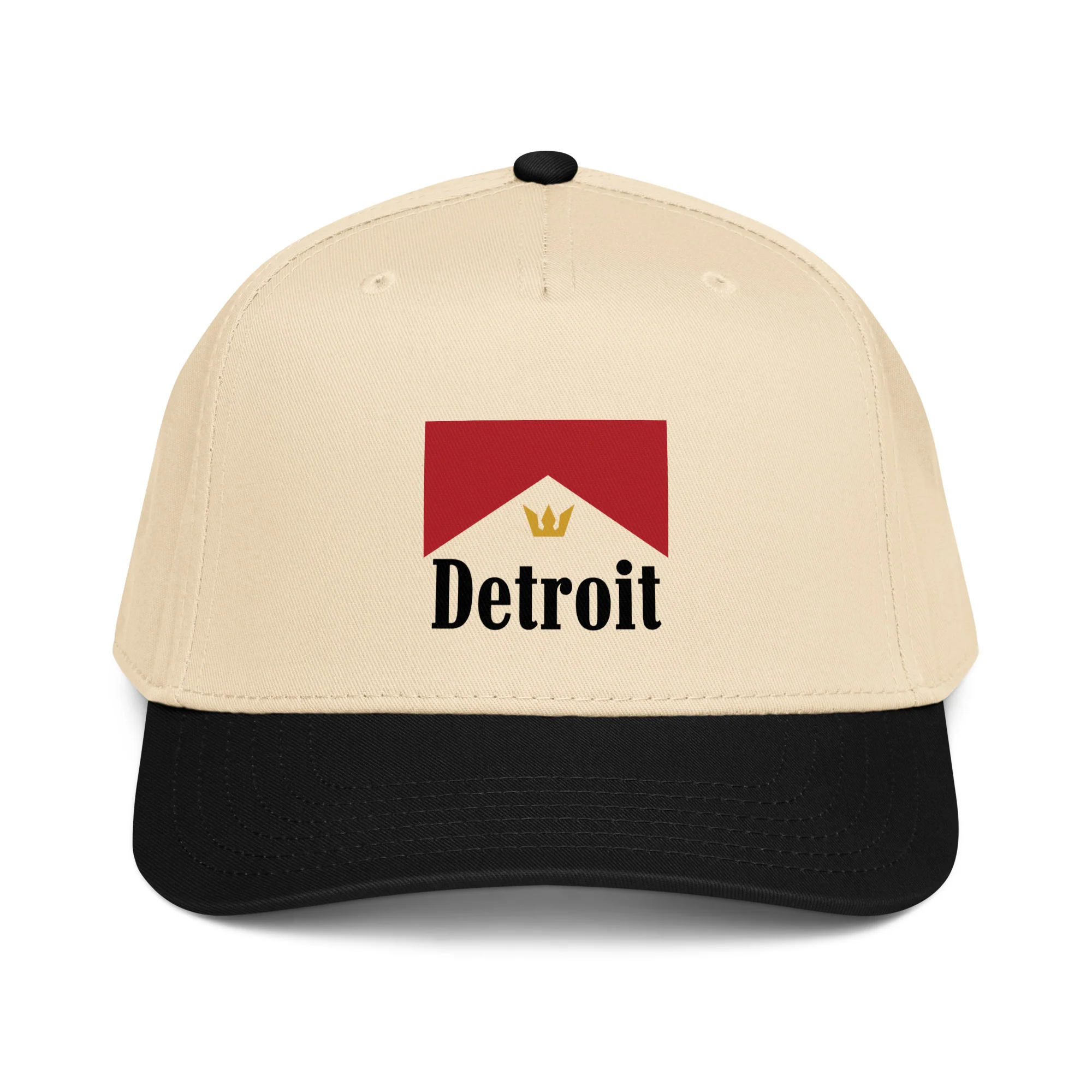 Detroit Royal Embroidery 5 panel cap