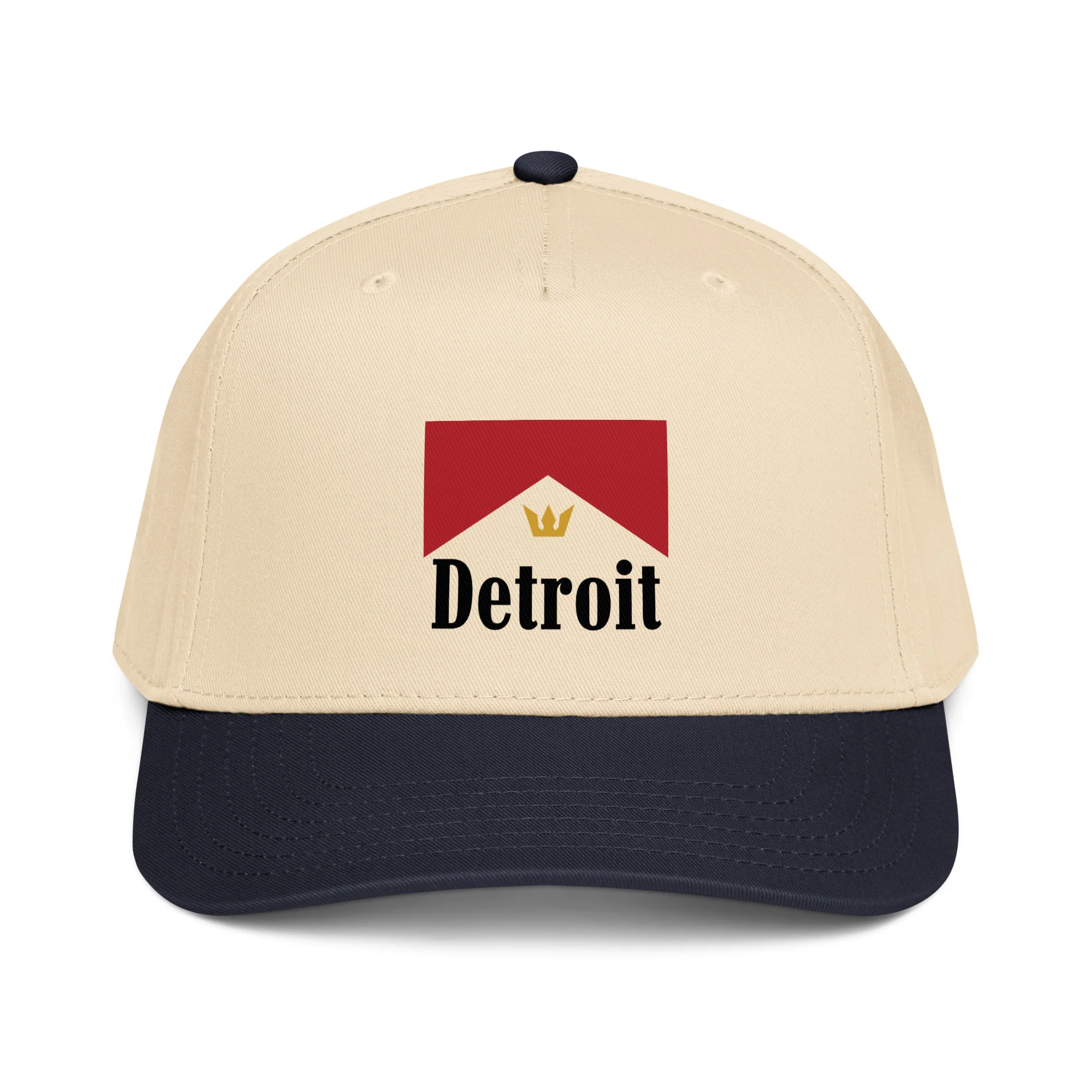 Detroit Royal Embroidery 5 panel cap - Image 10