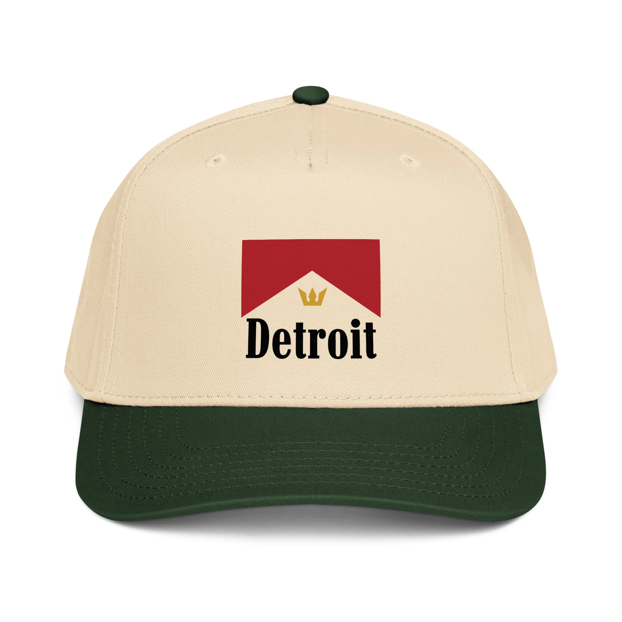Detroit Royal Embroidery 5 panel cap - Image 5