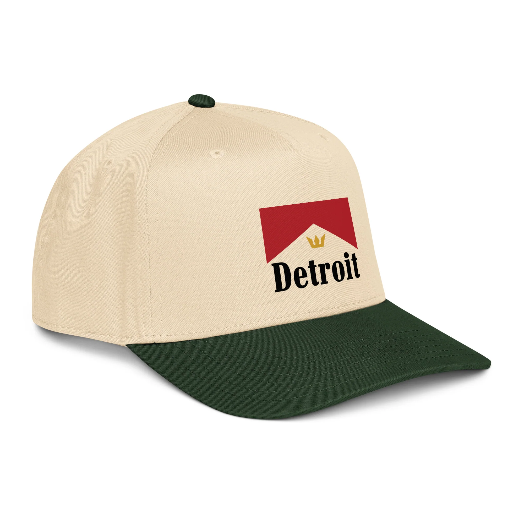 Detroit Royal Embroidery 5 panel cap - Image 6