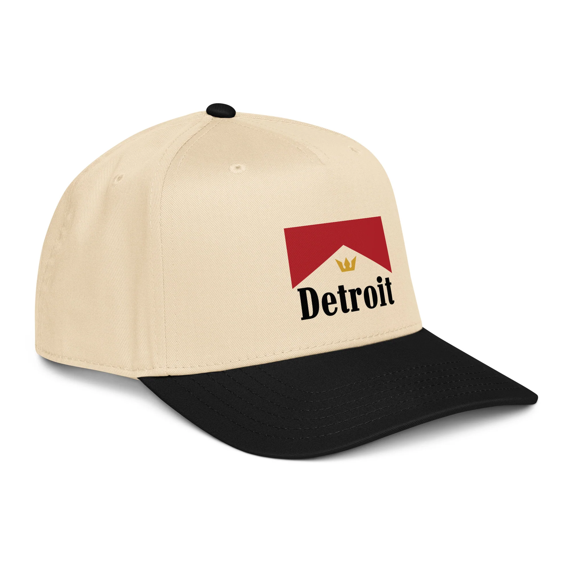 Detroit Royal Embroidery 5 panel cap - Image 8