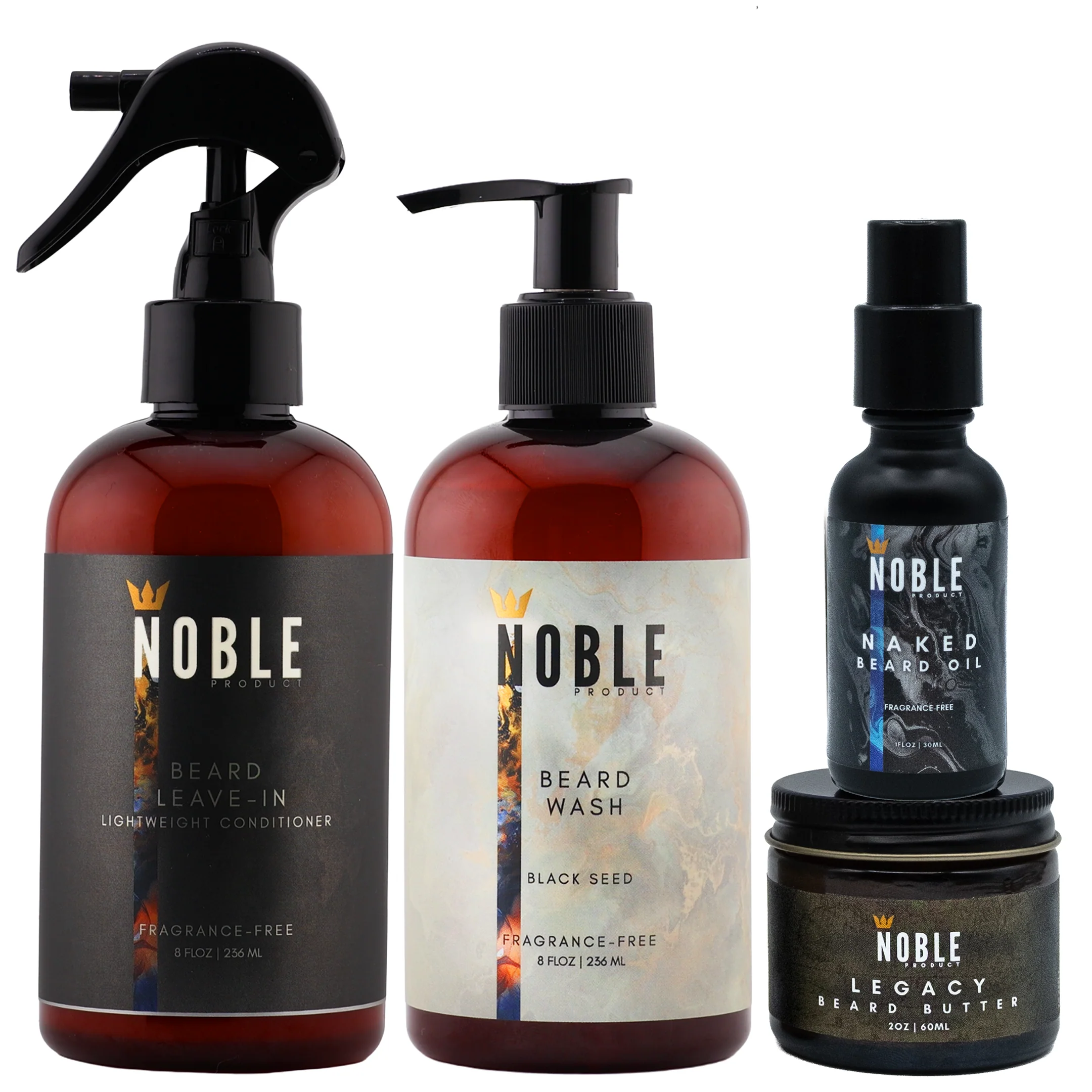 Legacy Beard Care System – 4-Piece Ritual with Clean, Sophisticated Scent