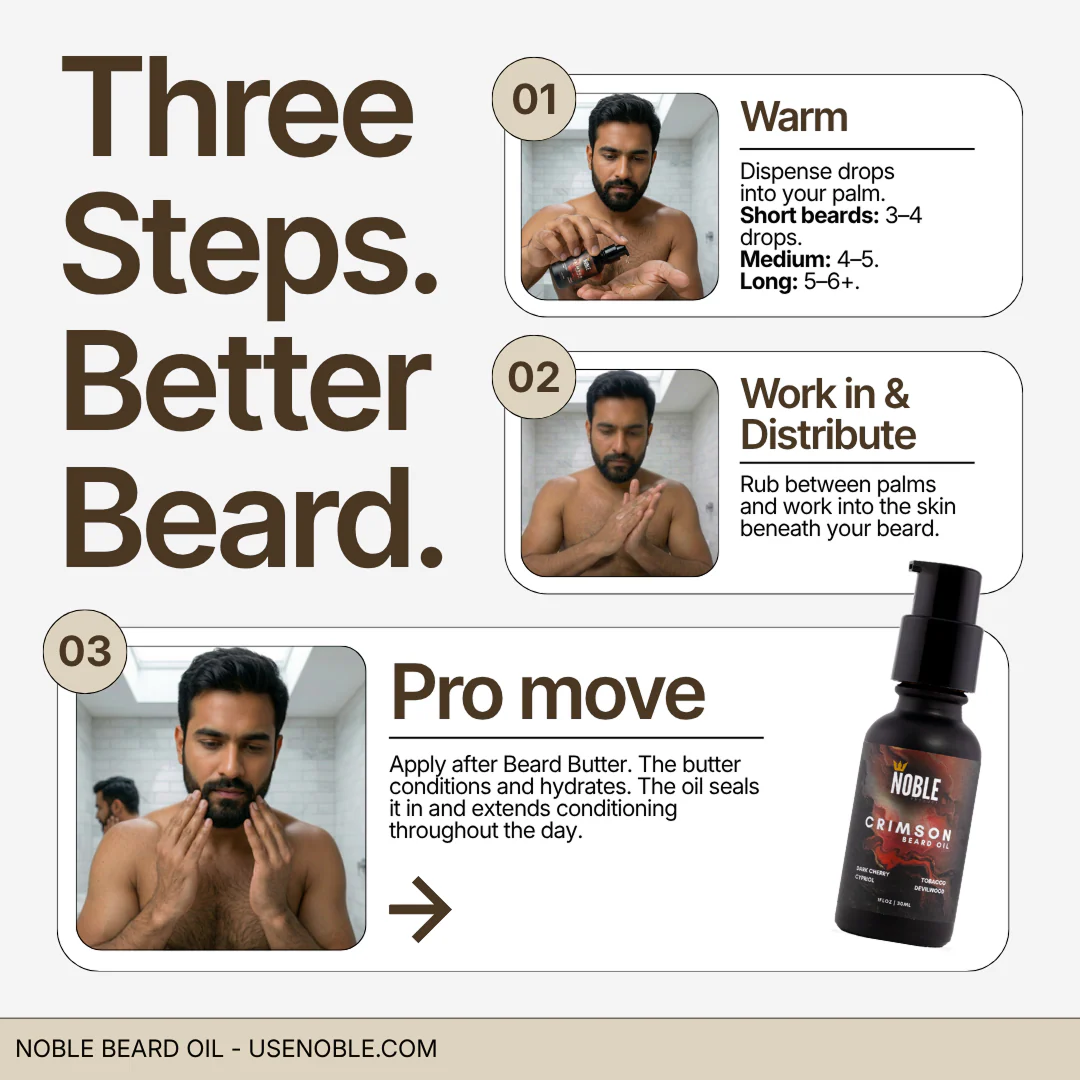 NOBLE BEARD OIL COLLECTION | 5 Amazing Scents With Cloudberry - Image 8