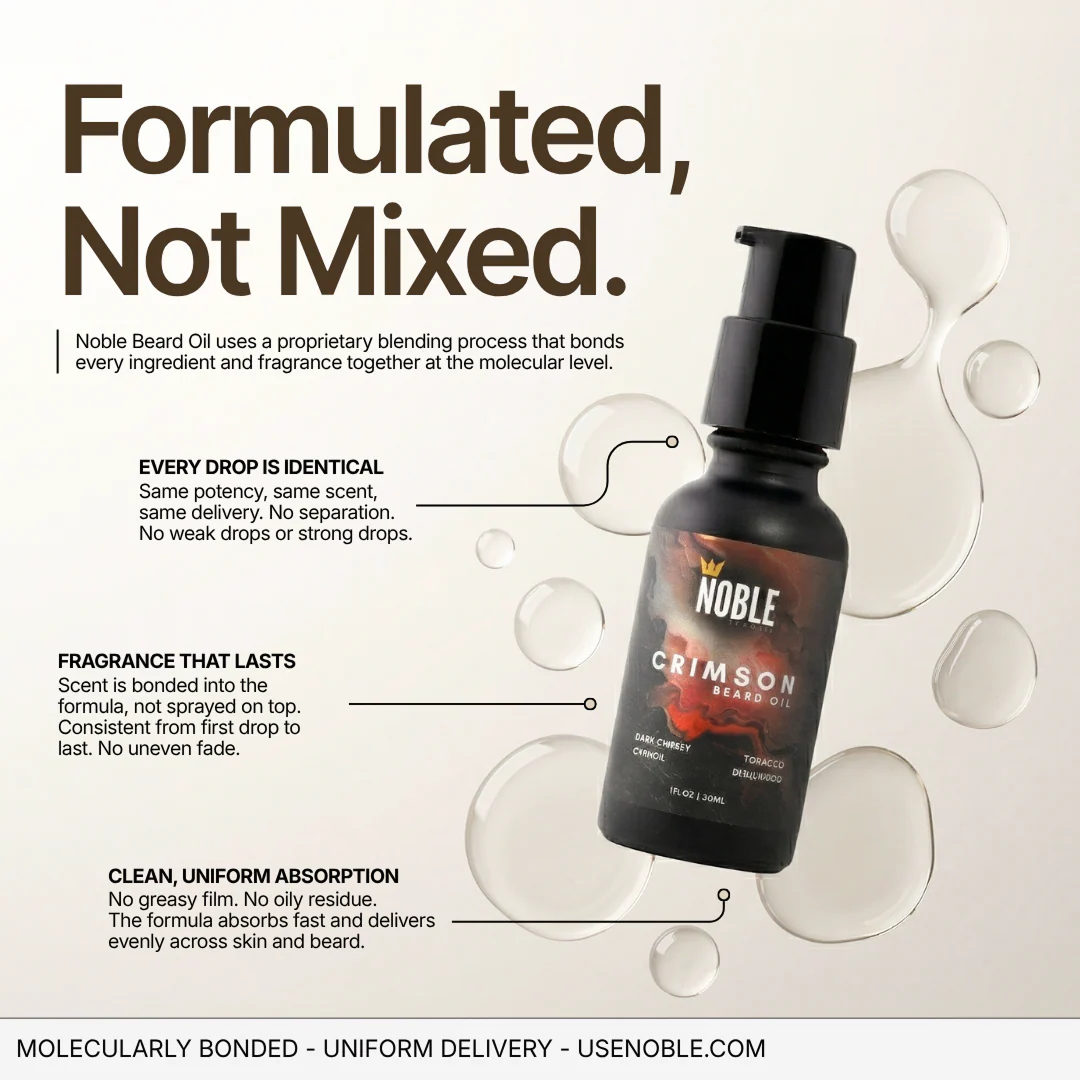 NOBLE BEARD OIL COLLECTION | 5 Amazing Scents With Cloudberry - Image 9