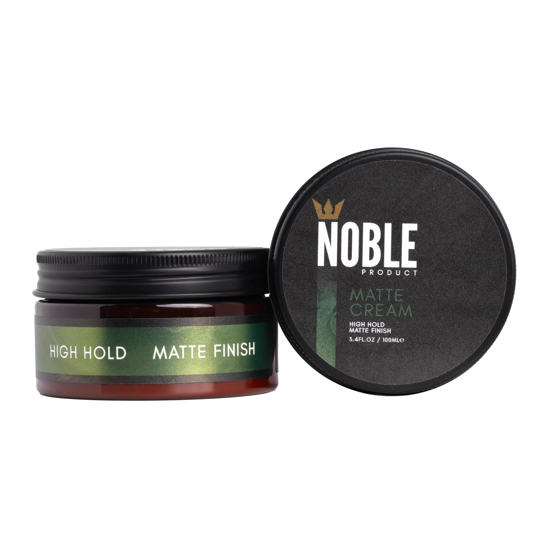 Matte Cream | High Hold Hair Styling Cream with Matte Finish – Coconut Citrus Scent – 3.4 oz