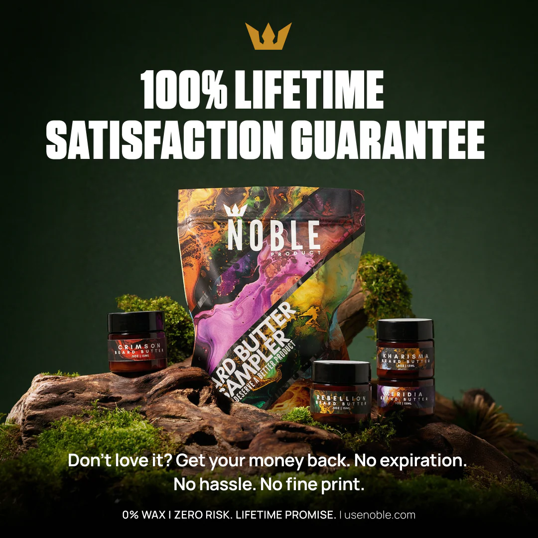 NOBLE BEARD BUTTER SAMPLER | Scent Discovery | 4-Piece Variety Set - Image 7