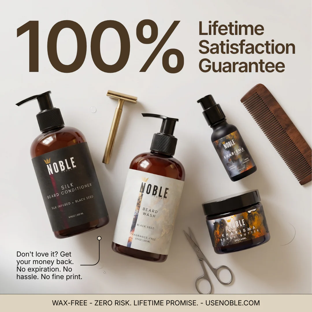 NOBLE BEARD CARE SYSTEM | Deep Conditioning | 4-Piece Set - Image 7