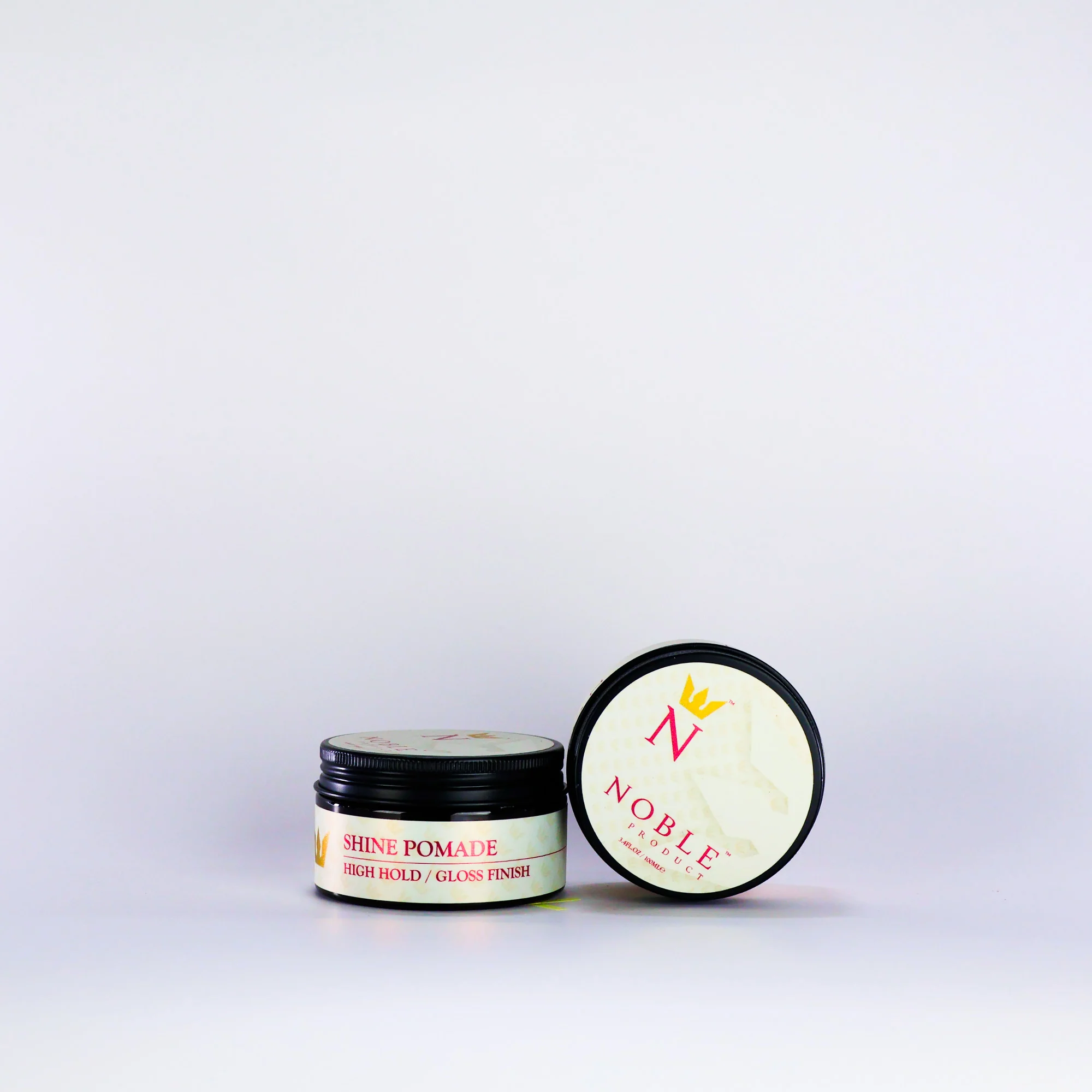 Shine Pomade | High-Shine, High-Hold Hair Styling Pomade – Easy Washout – 3.4 oz