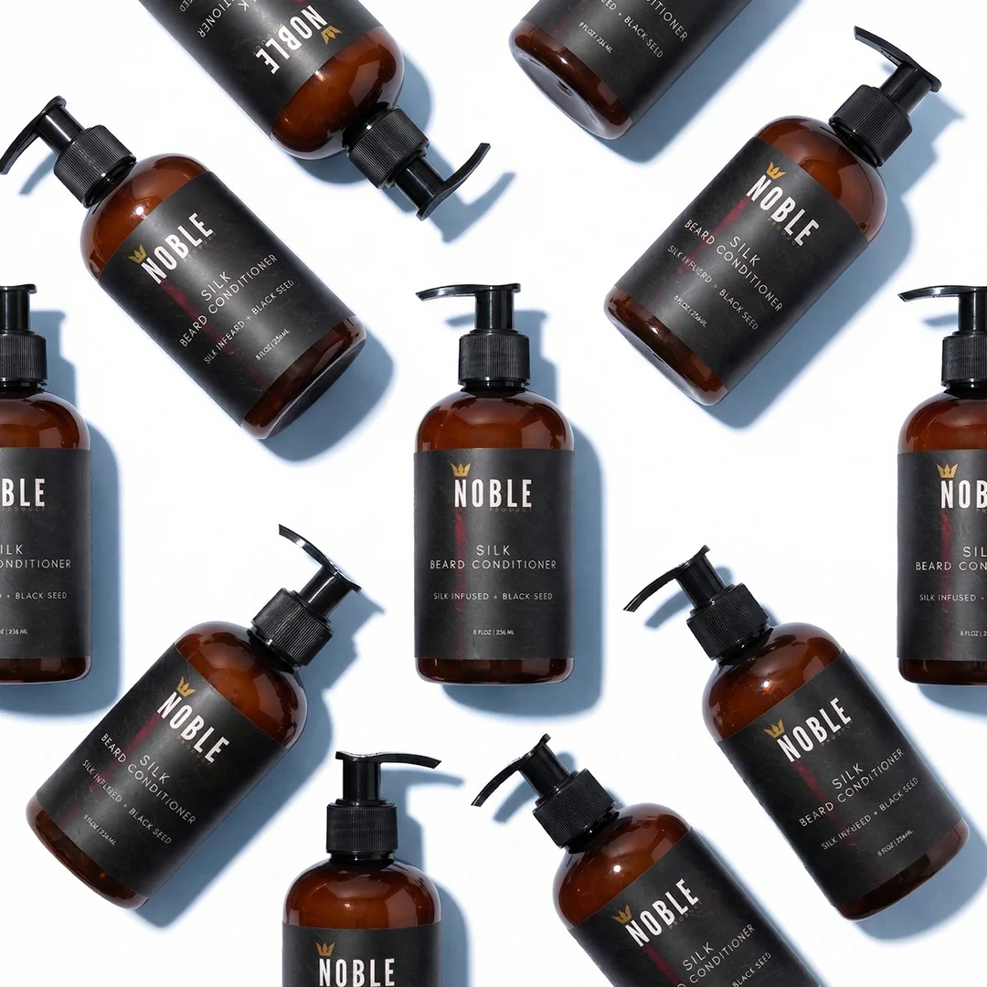 SILK INFUSED BEARD CONDITIONER | Deep Conditioning | Silk & Black Seed Oil | 8 oz - Image 6